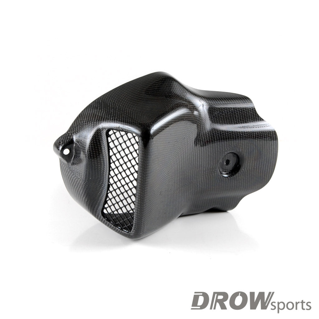 DROWsports Yamaha Zuma 125 Carbon Fiber CVT Ram Air Intake Scoop