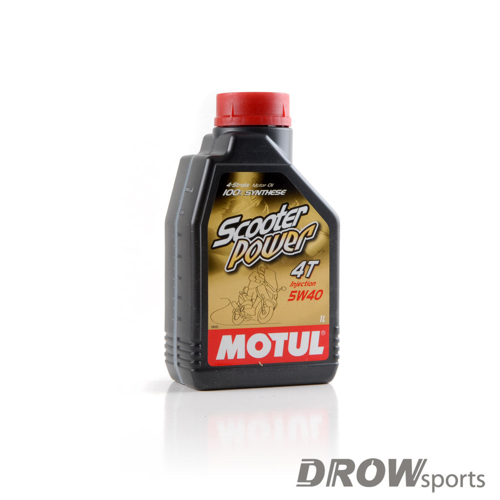Motul Scooter Power 4T 5w40 100% Synthetic Oil (1L) 