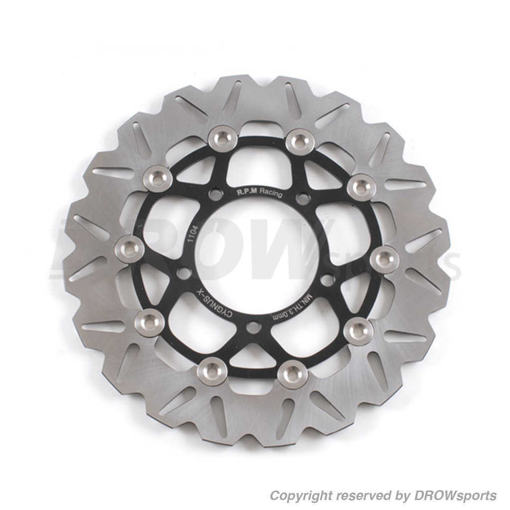 RPM 260mm Floating Yamaha Zuma 125 Brake Rotor 