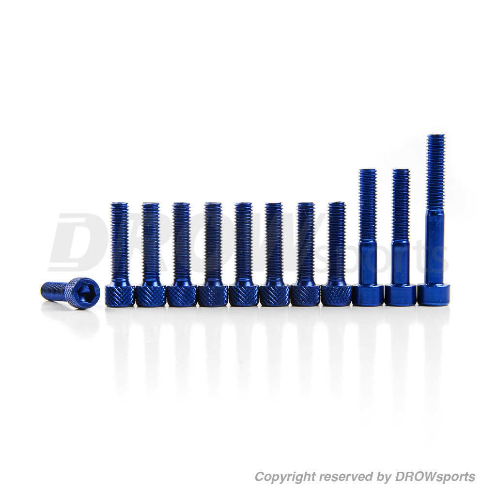 Aluminum Variator Cover Screw Blue
