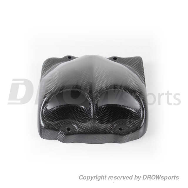 Radiator Cover GTO Carbon Fiber Scoop | Honda Ruckus | DROWsports