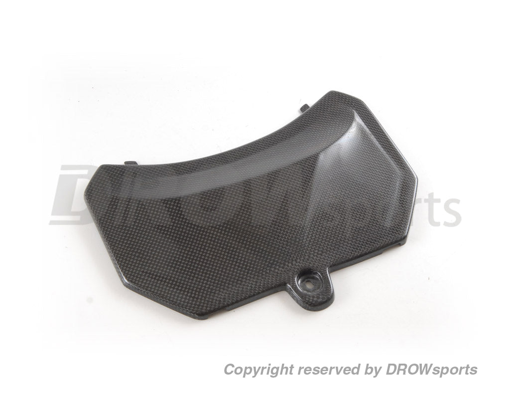 DROWsports Yamaha Zuma 125 Carbon Fiber Battery Cover