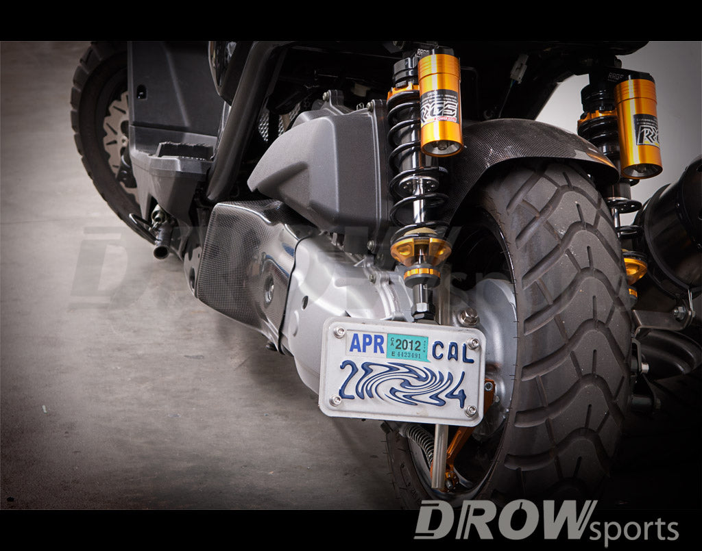DROWsports Yamaha Zuma 125 Carbon Fiber CVT Ram Air Intake Scoop