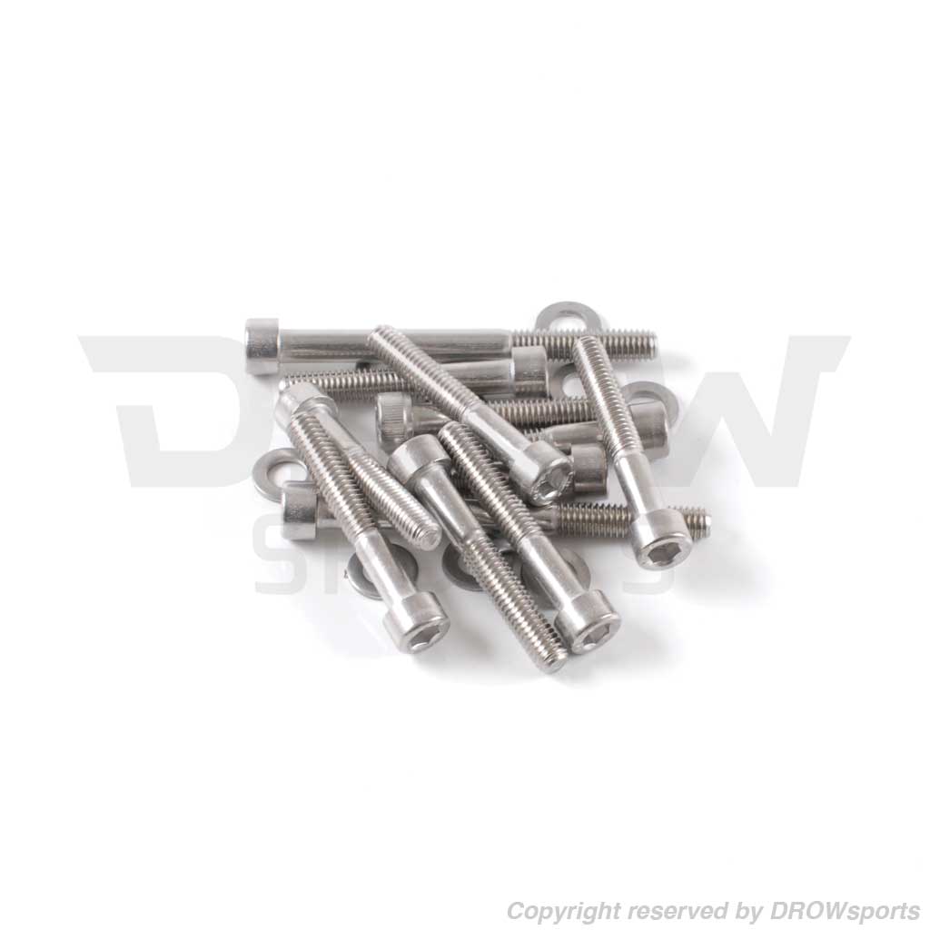 DROWsports GY6 150 CVT Cover Stainless Steel Bolt Kit