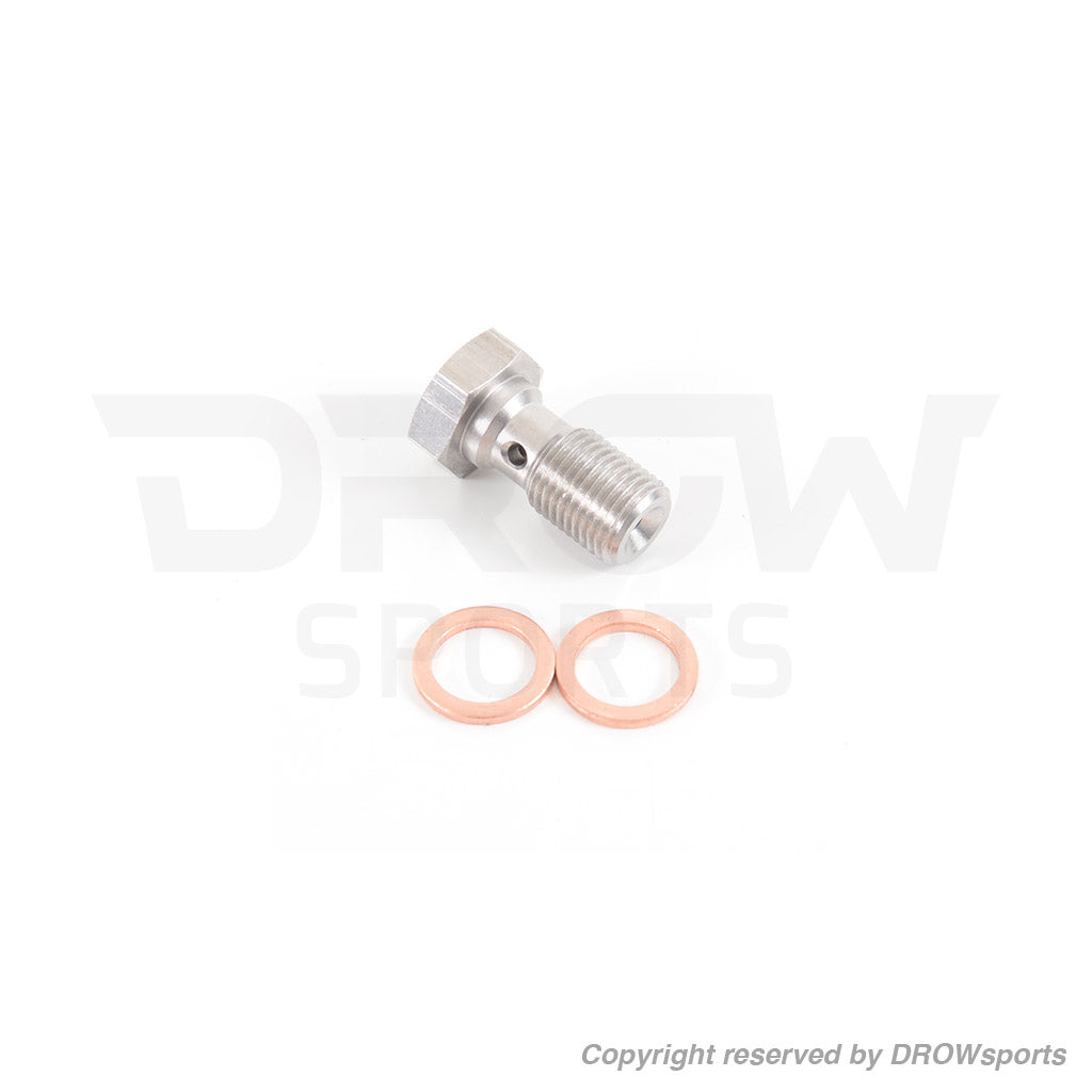 DSI Stainless Steel Banjo Bolt M10x1.25 and M10x1.00