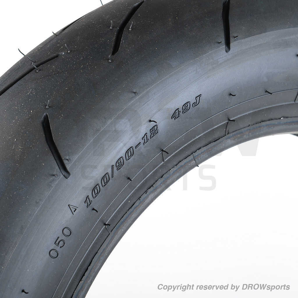 Dunlop TT93 Slide profile 100/90-12