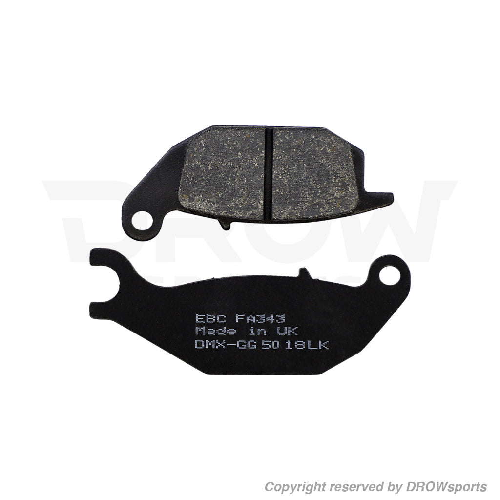 EBC Brake Pads Organic Base "FA" Rear Honda Monkey 125