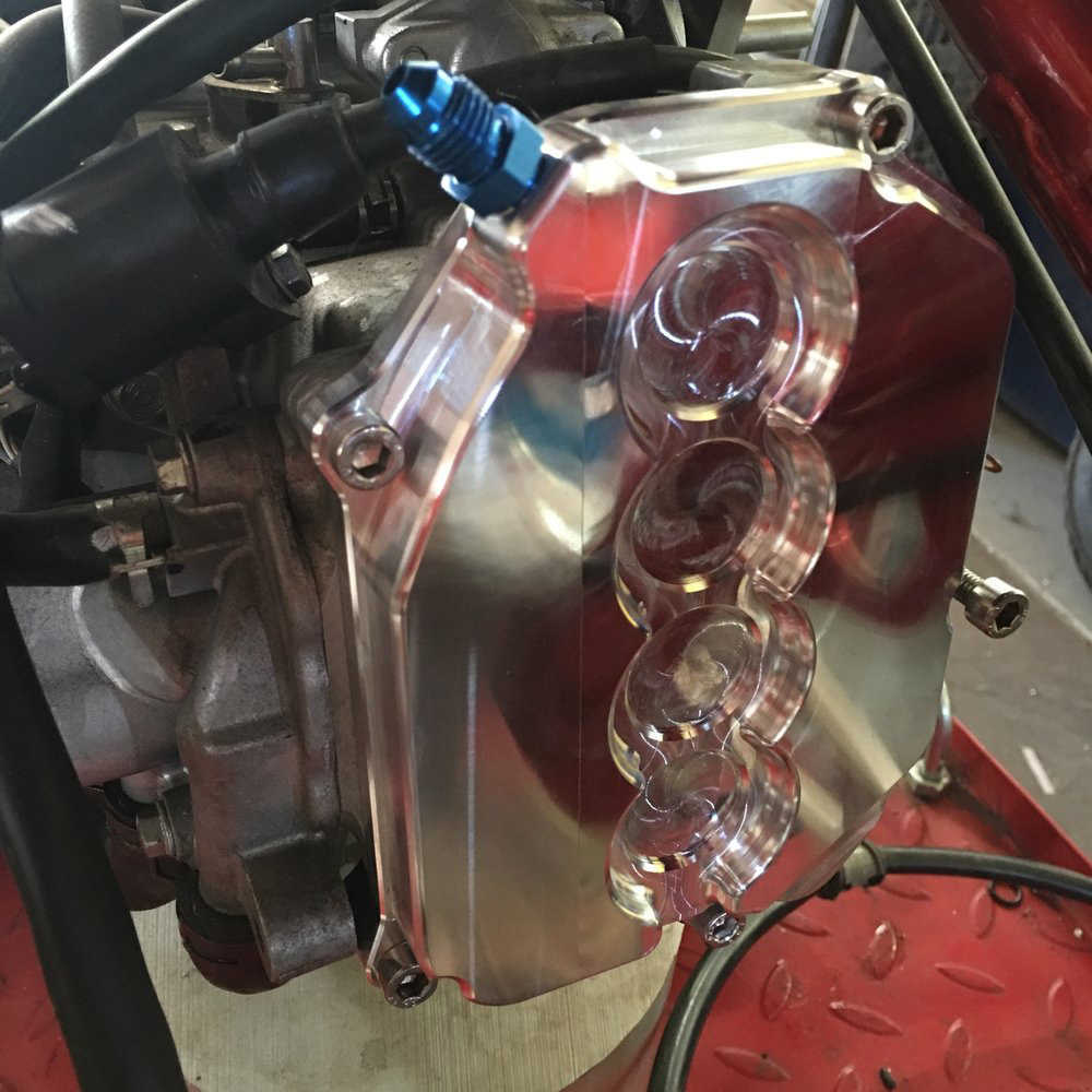 FLP Ruckus GET Billet Valve Cover 