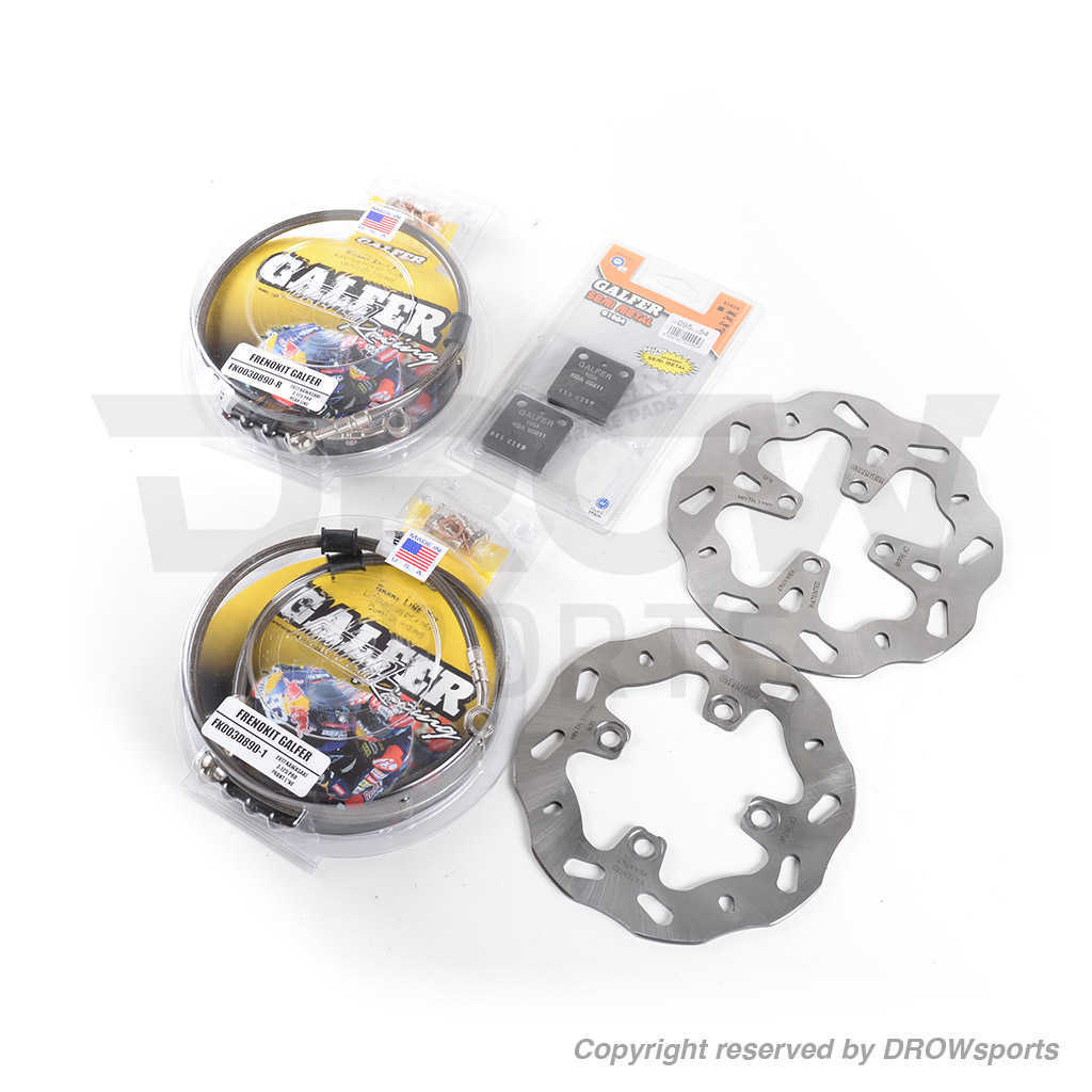 Galfer Brake Upgrade Package for Kawasaki Z125 Pro 