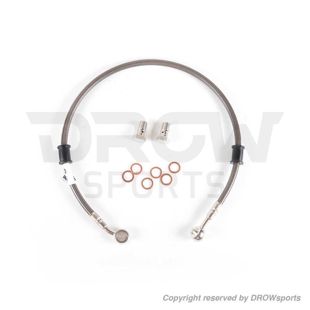 Galfer SS Braided Rear Brake Line Kawasaki Z125 Pro 