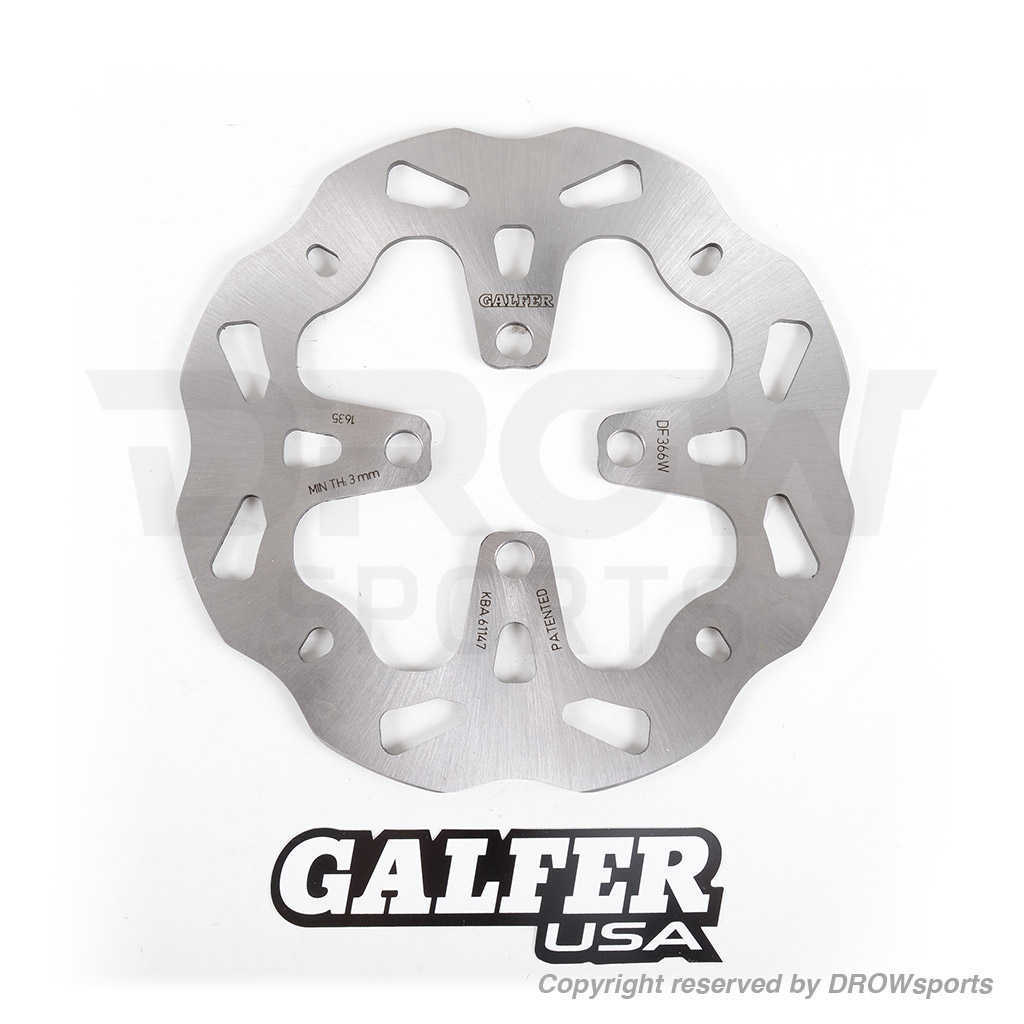 Gafler 200mm Kawasaki Z125 Pro Front Brake Wave Rotor