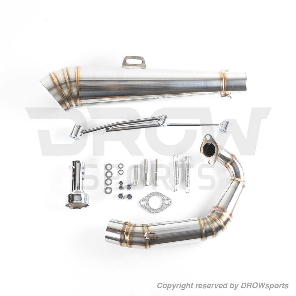 Gojin GY6 150cc Universal GP Exhaust System 