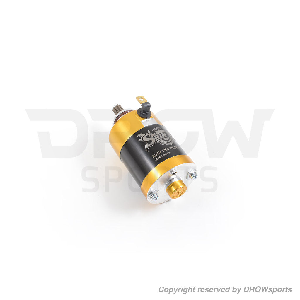 Gold Heavy Duty Starter Motor GY6 232cc Big Bore