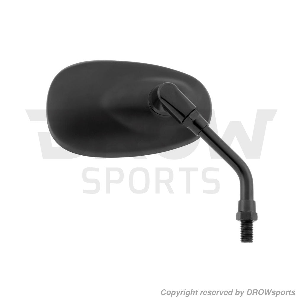 Mini-Mirror  Matte Black - 10mm Universal (ea.)