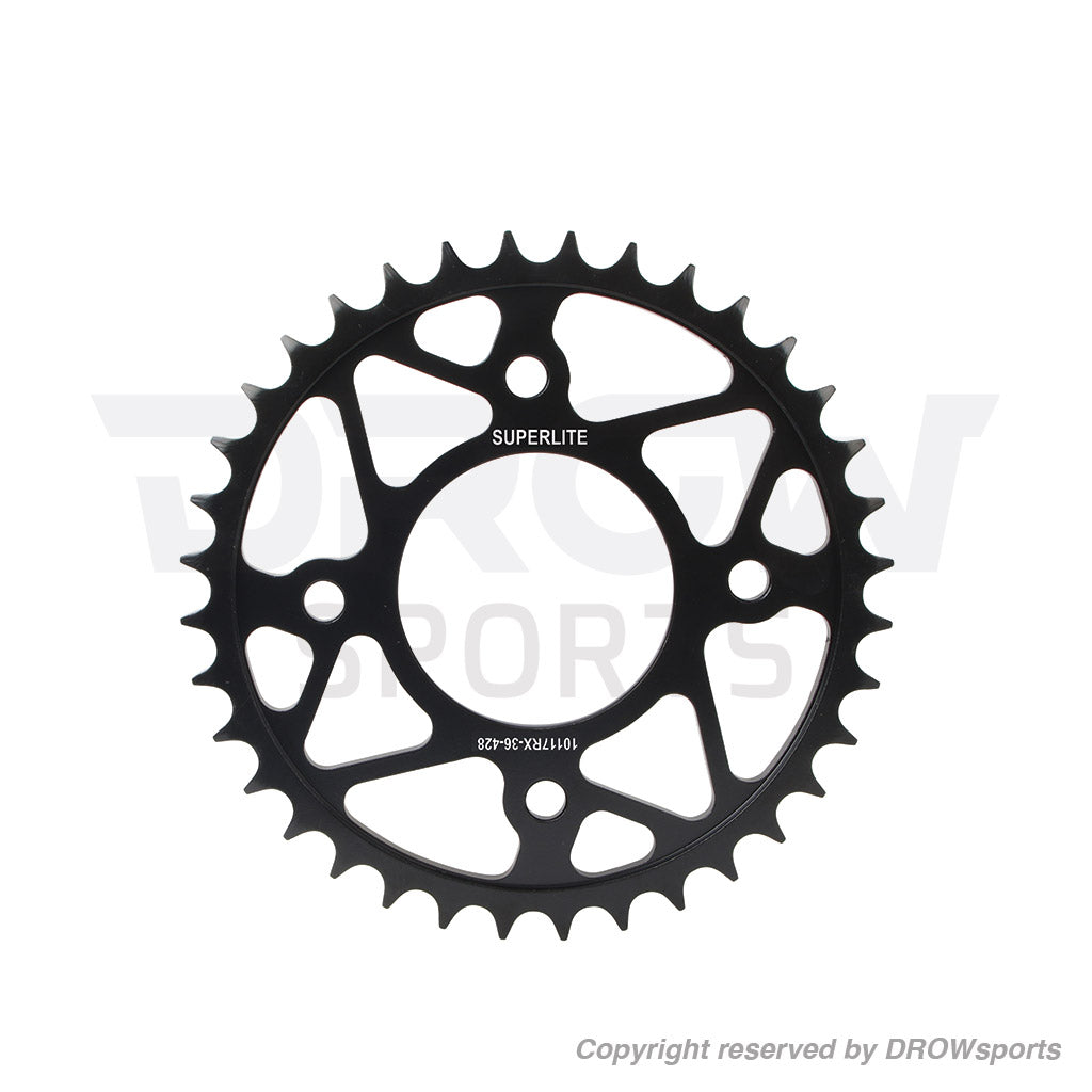 Superlite 420 RS7 Series Black Steel Rear Sprocket Honda Grom (2022+)