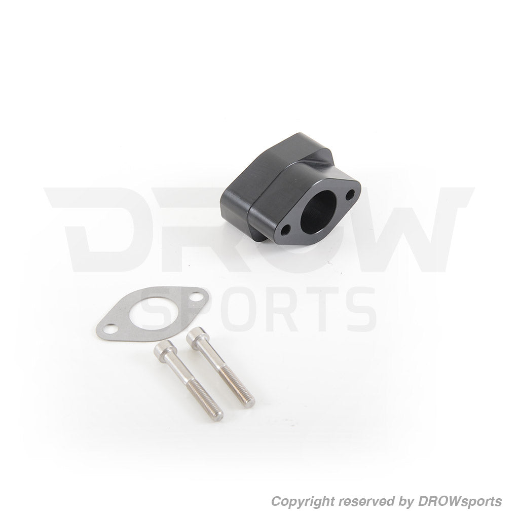 GY6 no cut intake manifold clocking flange