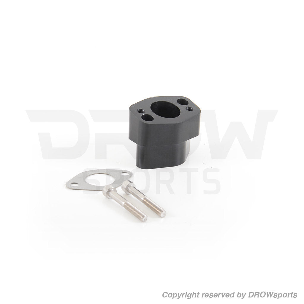 DROWsports GY6 150 Stealth Angle Clocking Flange No Cut design