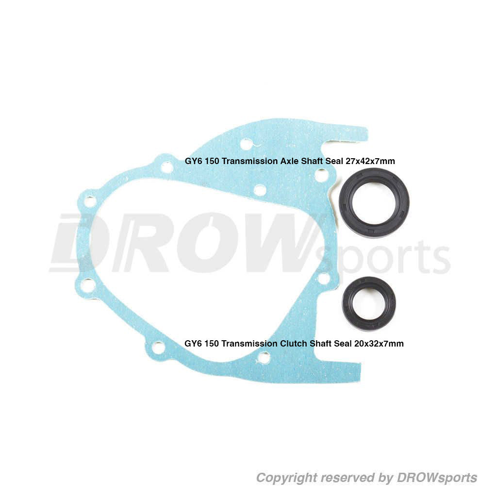 GY6 150 Transmission Clutch Shaft Seal 20x32x7mm