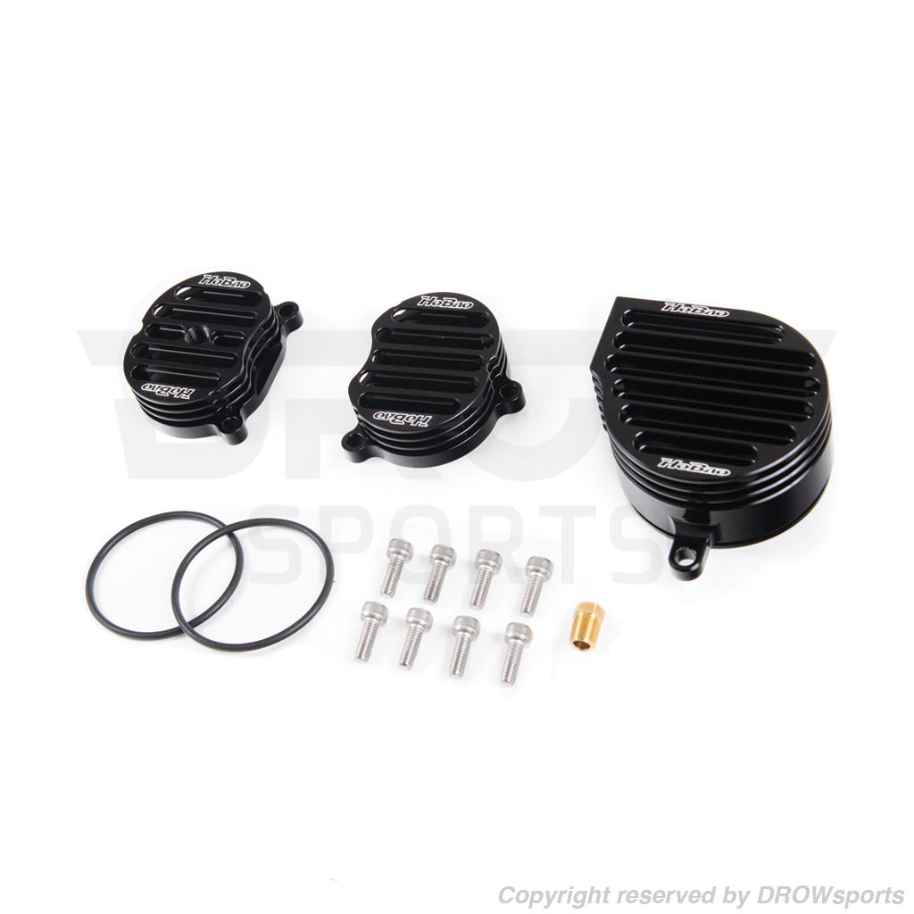 HoBao Zuma 125 Heatsink Cover Set Black Set