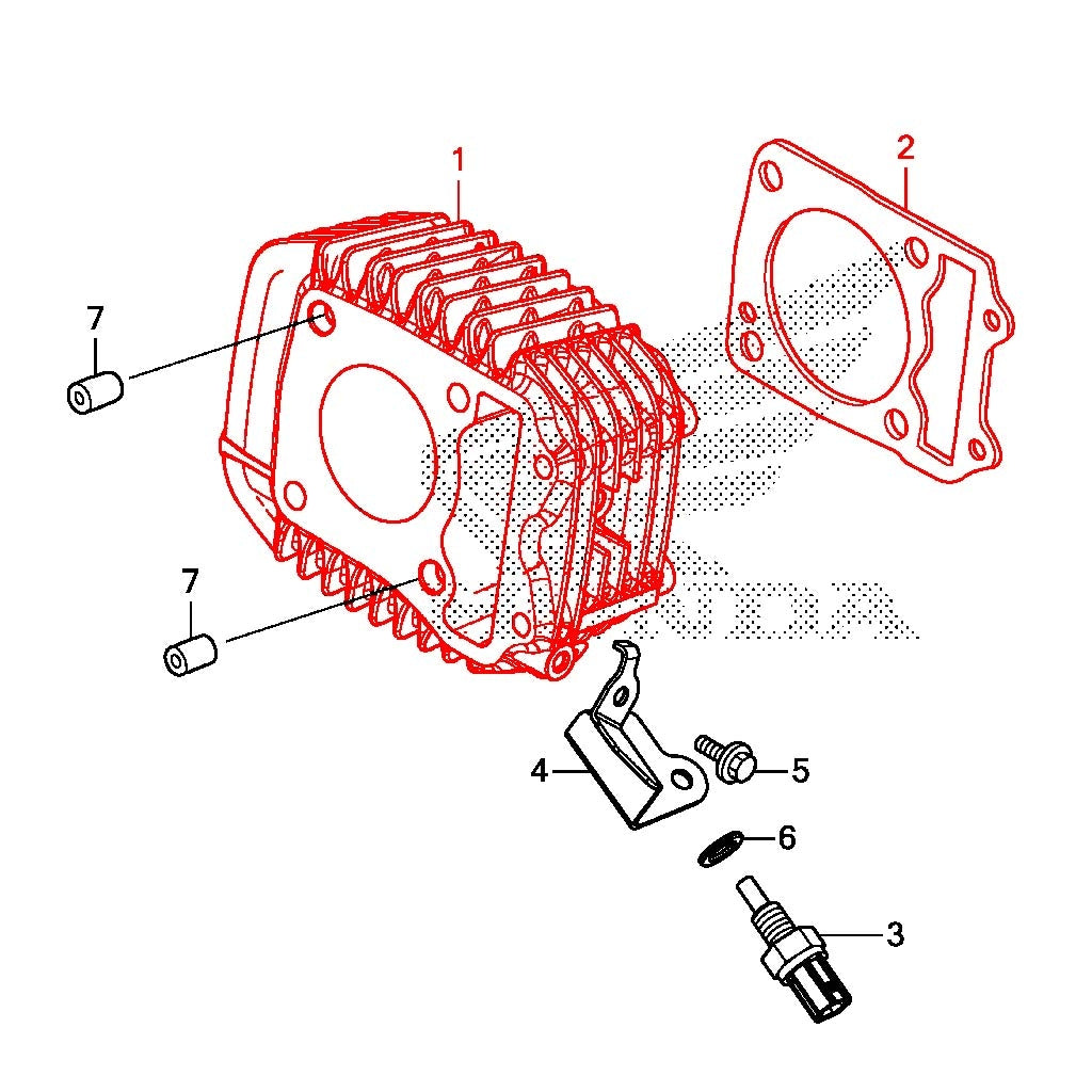 Honda Grom Cylinder & Gasket