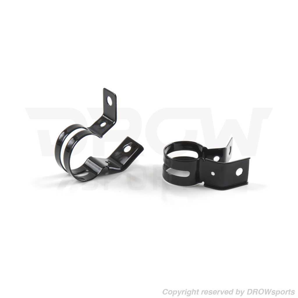 DROWsports Honda Ruckus Powder Coated Seat Strap Pair Gloss Black