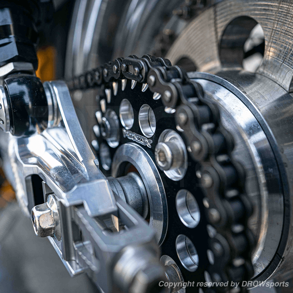 Vortex Honda Grom/Monkey Cat5 Rear Aluminum 420 Sprocket Black
