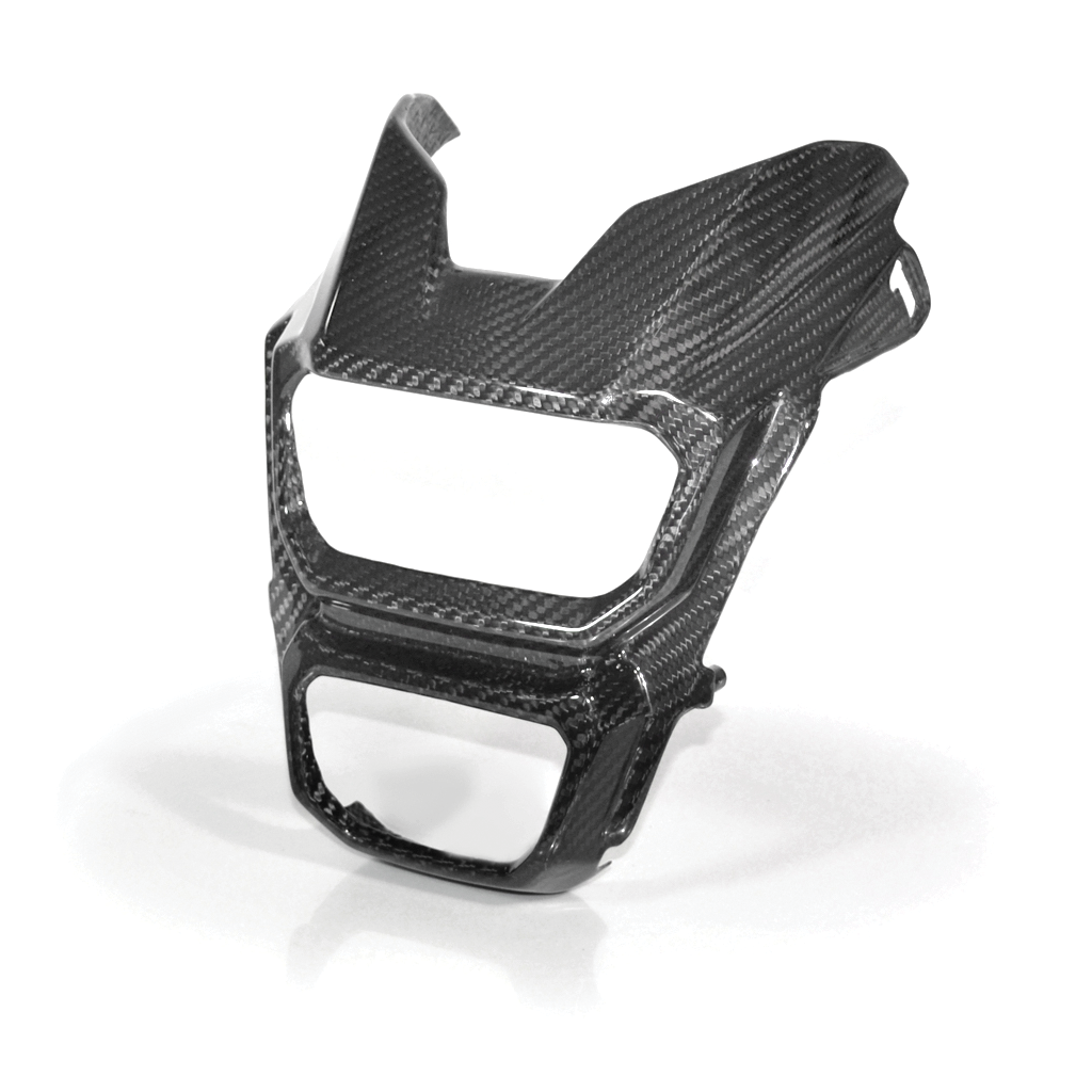Hotbodies Racing Honda Grom Carbon Fiber Front Headlight Cover 2017+ 