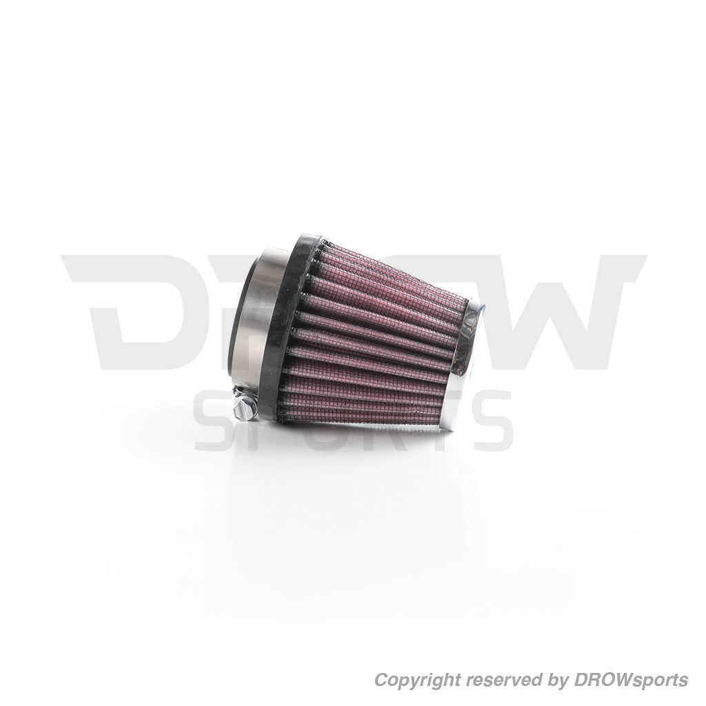 K&N Air Filter Cone - 40mm (1.50") Ruckus Clamp On