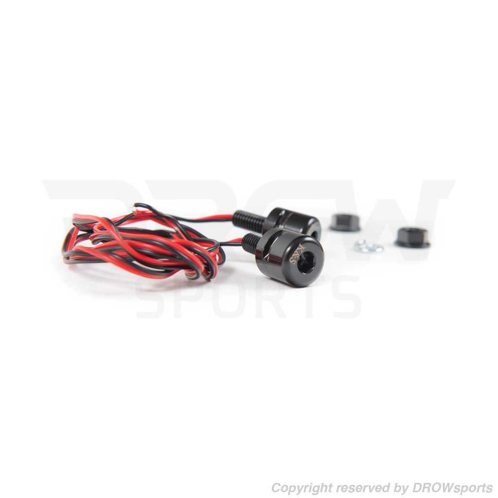 K&S Technologies LED License Plate Light - Black