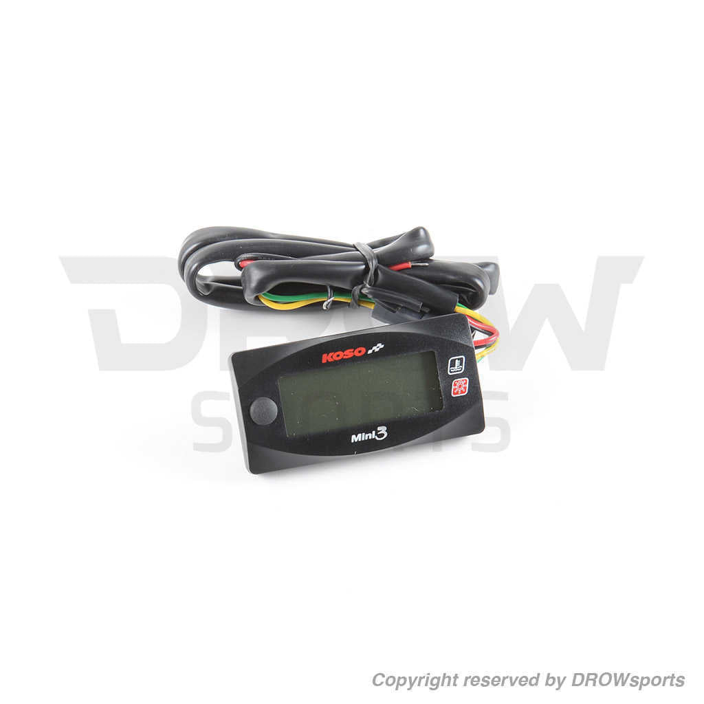 KOSO Mini3 Honda Grom 125 Cylinder Head Temp Meter 