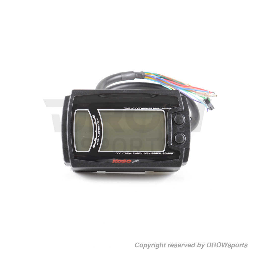 KOSO XR-SR Multi-Function Electronic Speedometer 