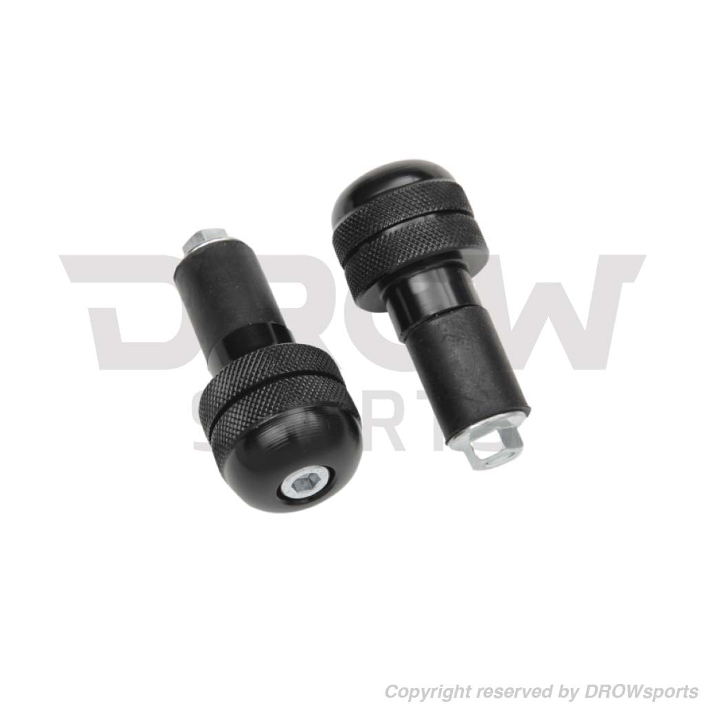  Black Anti-Vibration 7/8" Bar End Weights