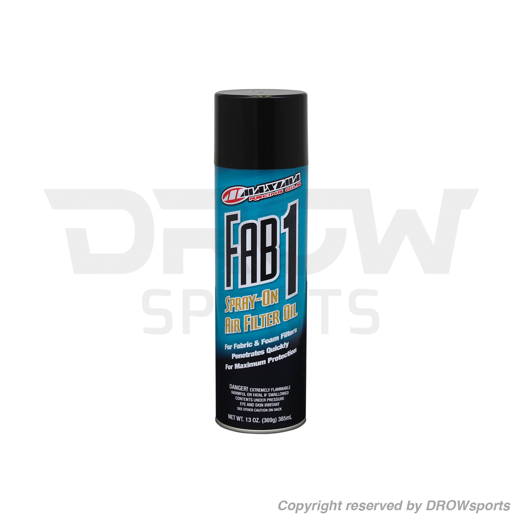 Maxima FAB-1 Foam & Fabric Spray On Air Filter Oil 13oz 