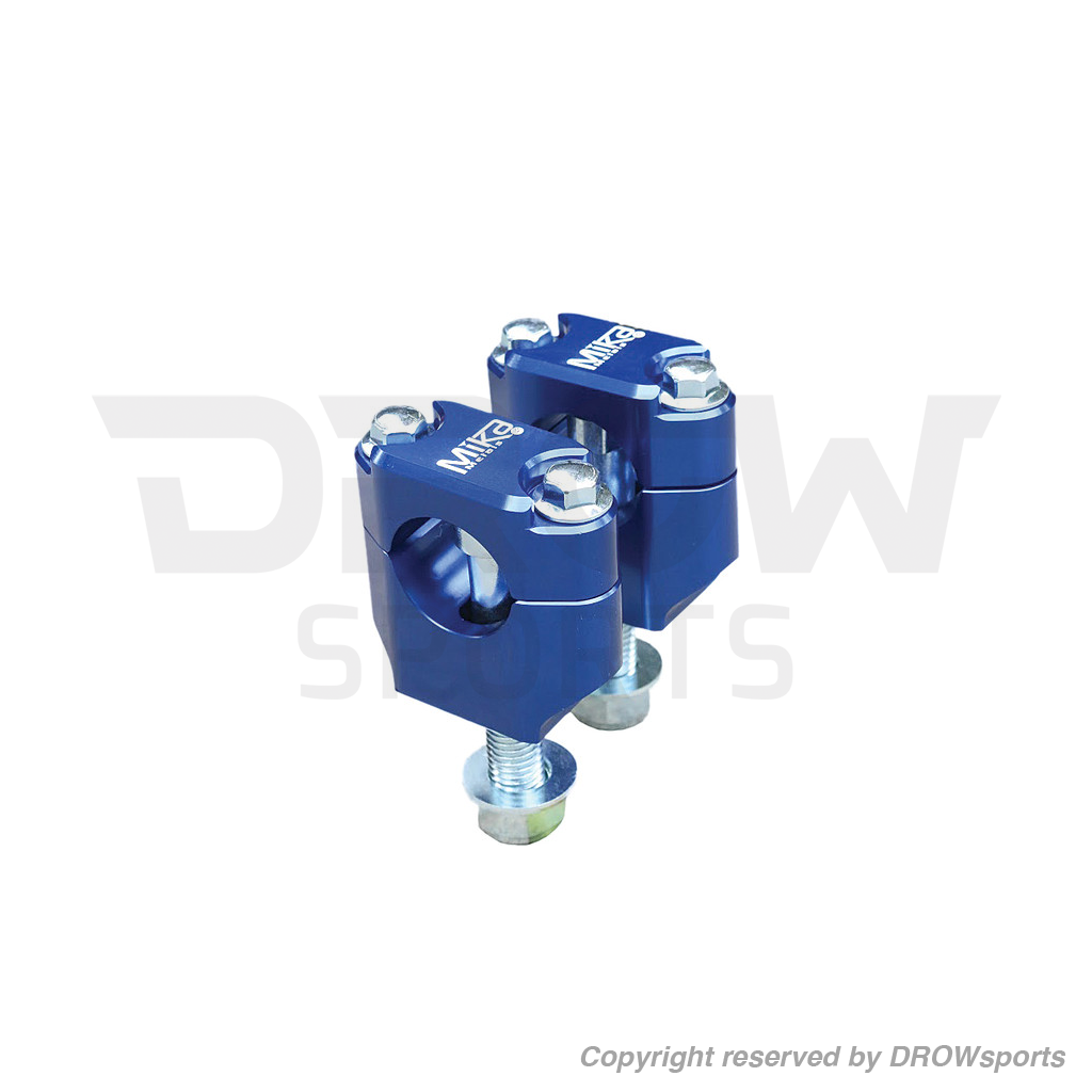 Blue Mount Mika Metals Rubber Mounted Clamps 7/8"