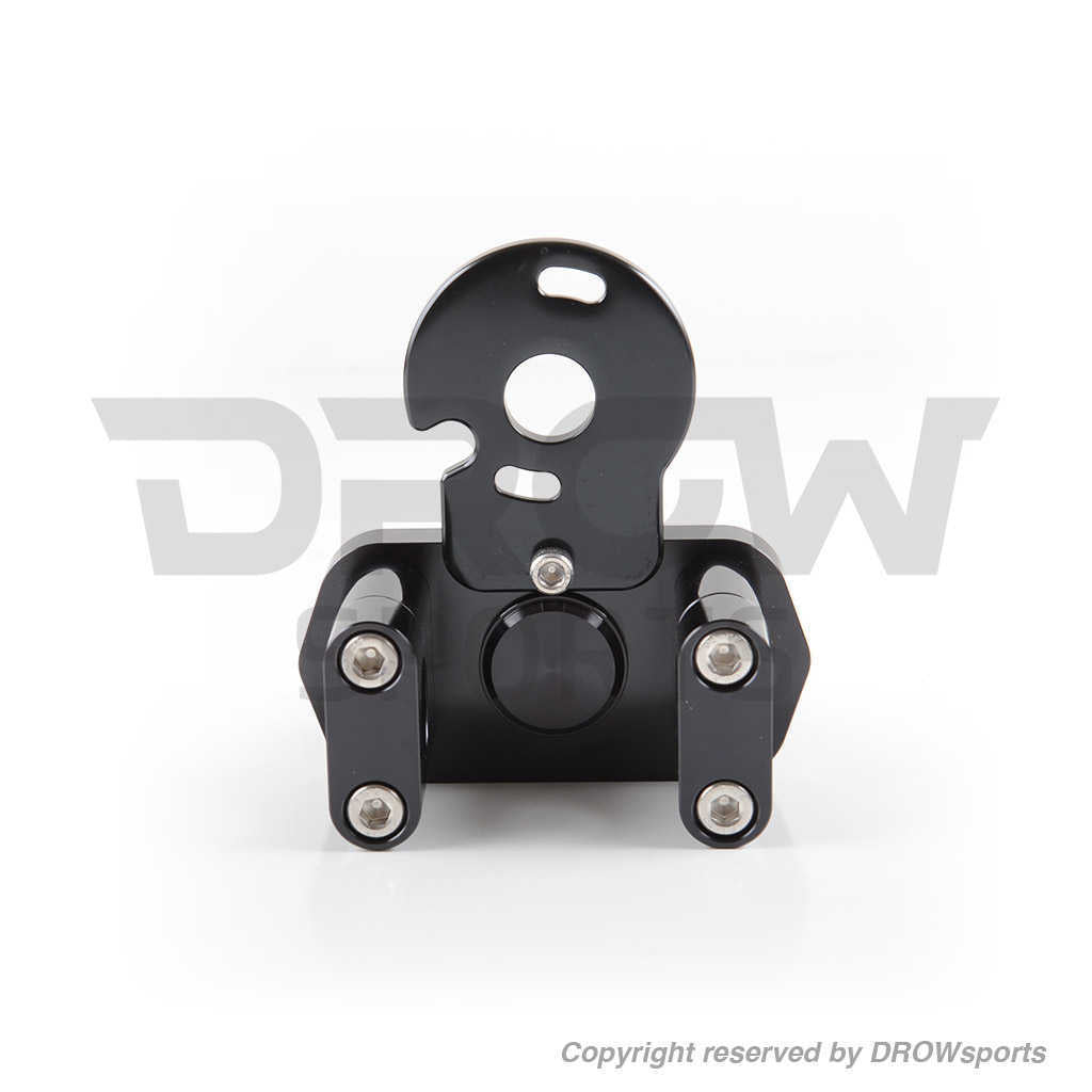 NCY Speedo Bracket installed onto NCY Honda Ruckus Clamp