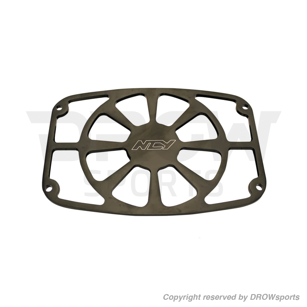 NCY Honda Ruckus Radiator Cover - Black Finish