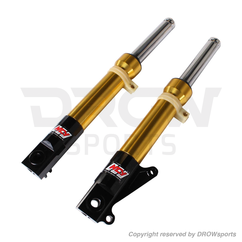 NCY Honda Ruckus Long Forks (disc type)-Gold