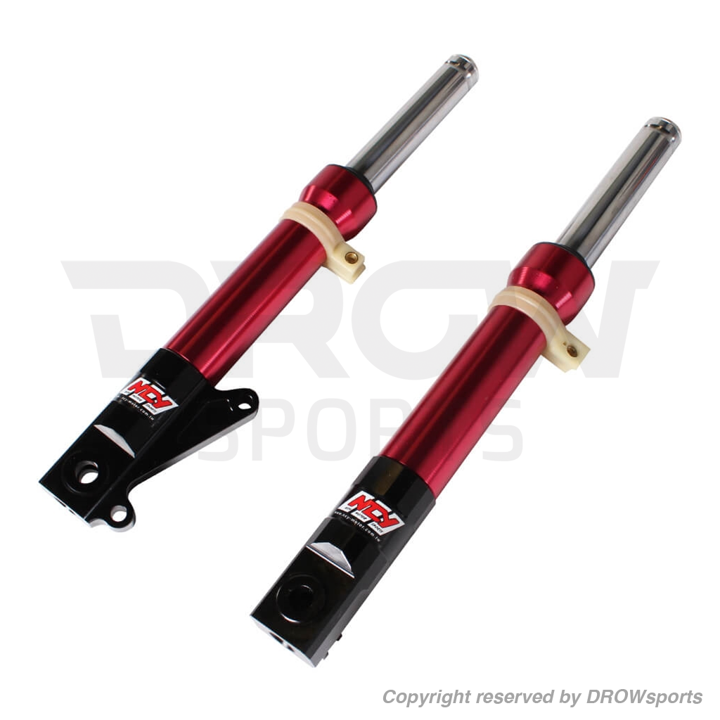 NCY Honda Ruckus Long Forks (disc type)-Red