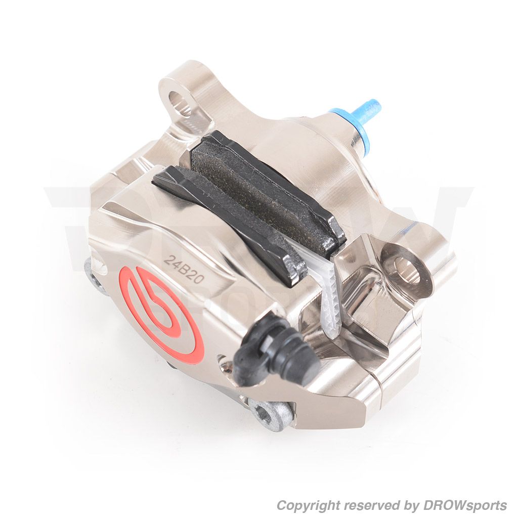 Brembo Racing P34 CNC Billet Caliper - Nickel Plate