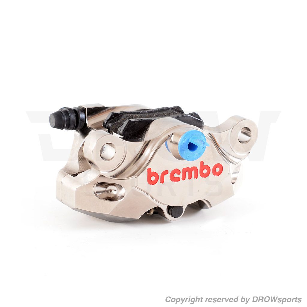Brembo Racing P34 CNC Billet Caliper - Nickel Plate