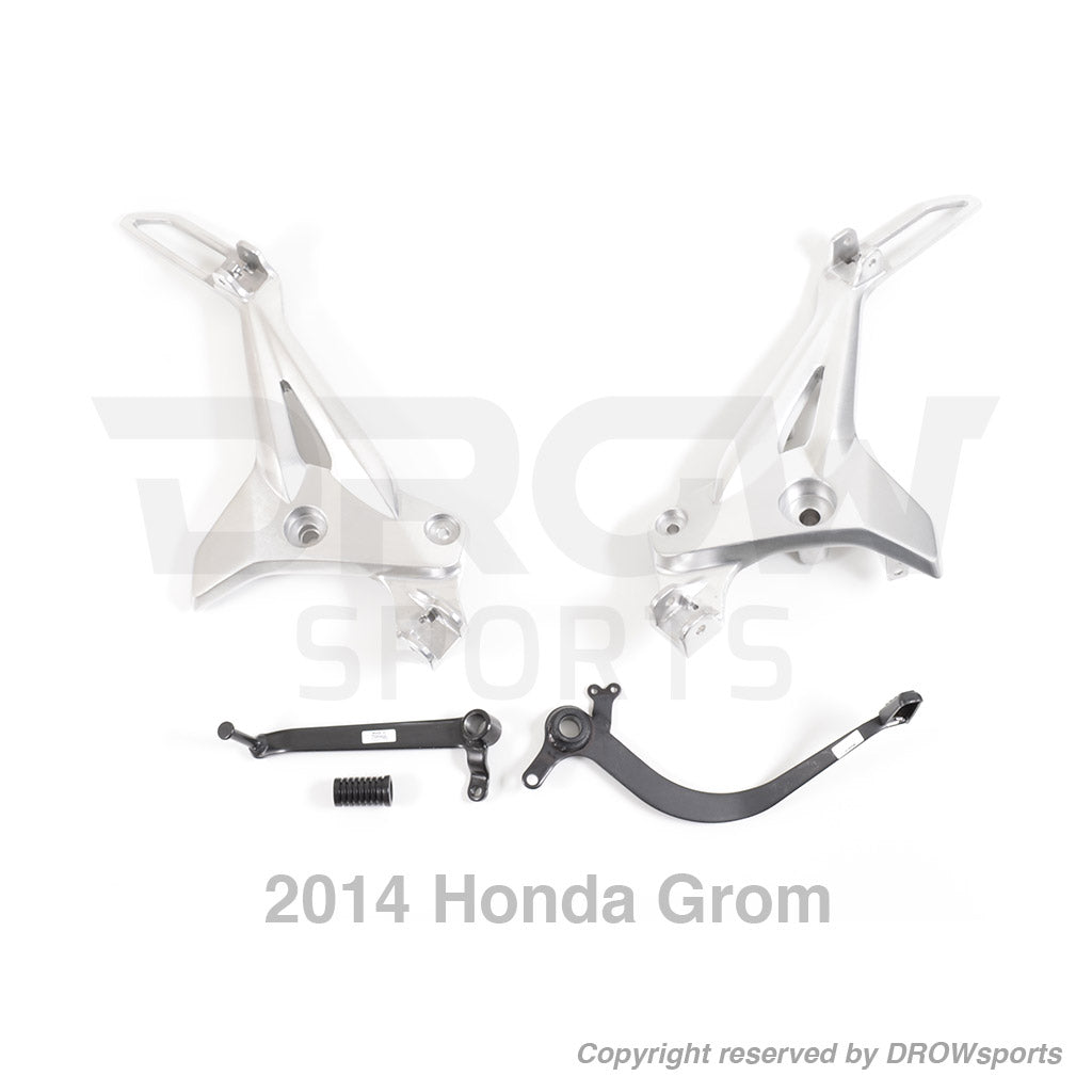 2014-2015 Honda Grom OEM Rearset Kit with Pedals