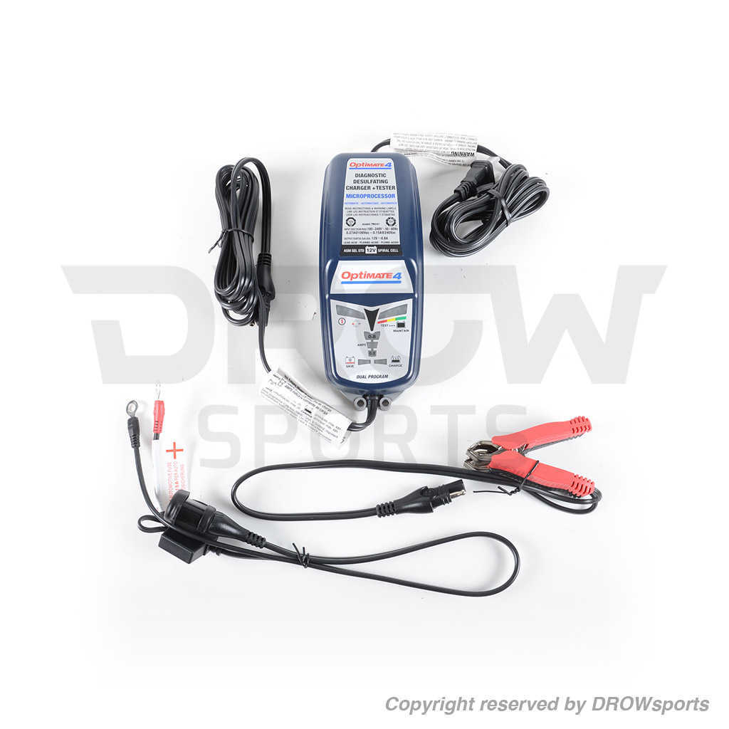 TecMate Optimate 4 Dual Program Charger