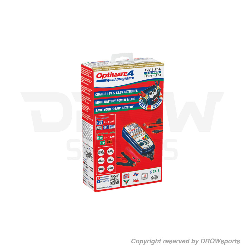 TecMate TM631 OptiMate™ 4 Quad Program