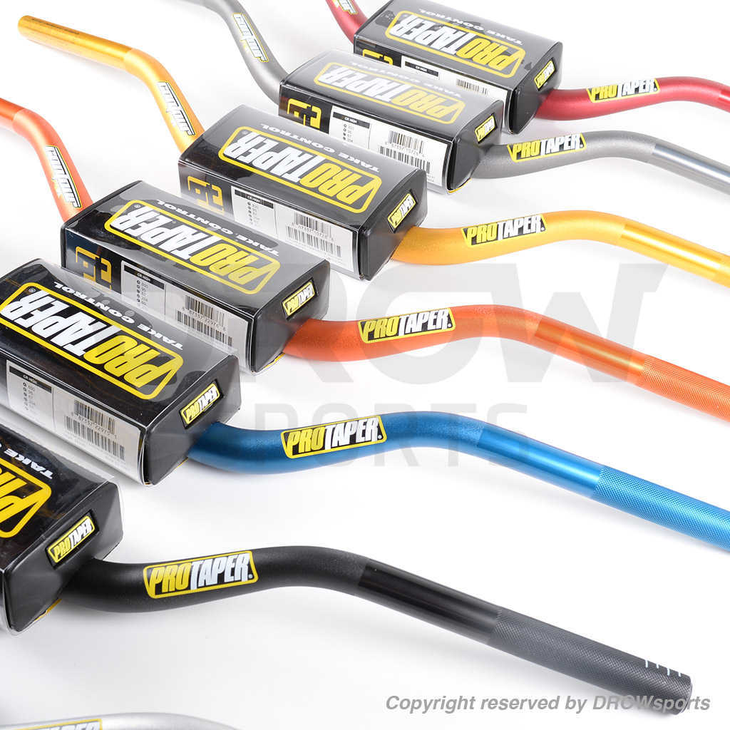 Pro Taper Contour Handlebars - CR High 1-1/8" Colors
