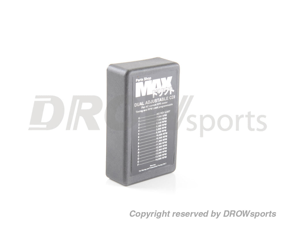 NOTE: Part Shop Max GY6 CDI will no longer comes with Sticker Chart 