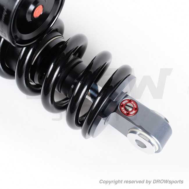 RacingBros Shicane HLR Kawasaki Z125 Pro Shock Black