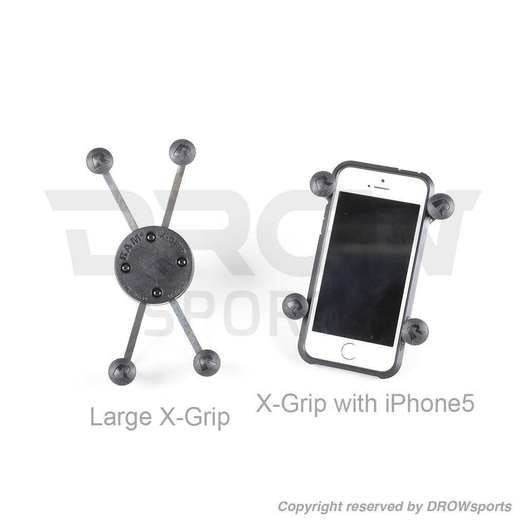 iPhone5 on normal X-Grip 