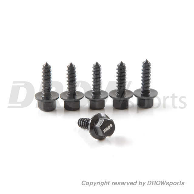 RRGS Aluminum Body Screws M5x16mm (Pack of 6) 