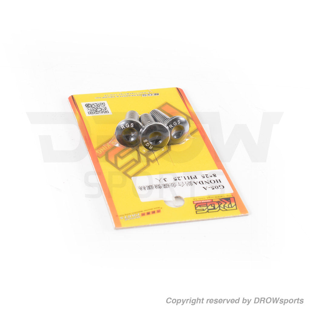 RRGS Aluminum Honda Brake Rotor Bolts