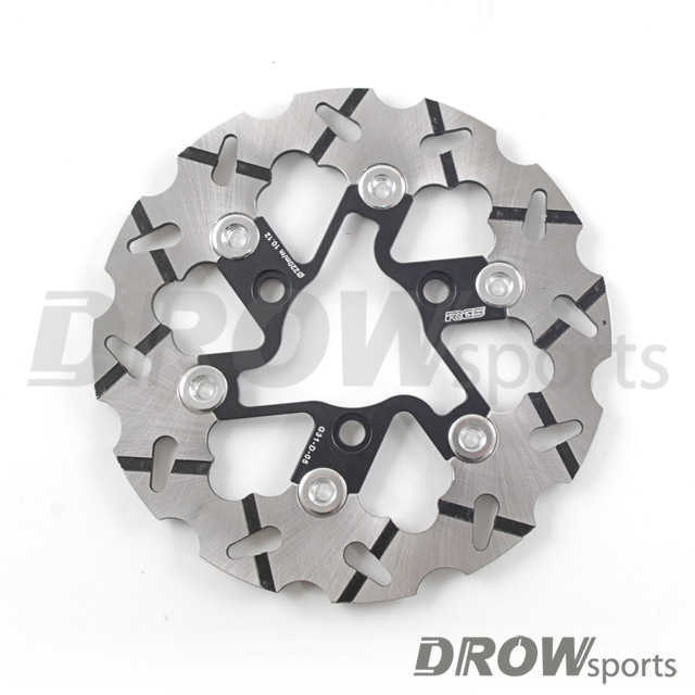 RRGS 220mm Stainless Steel Floating Rotor Honda Ruckus V.5